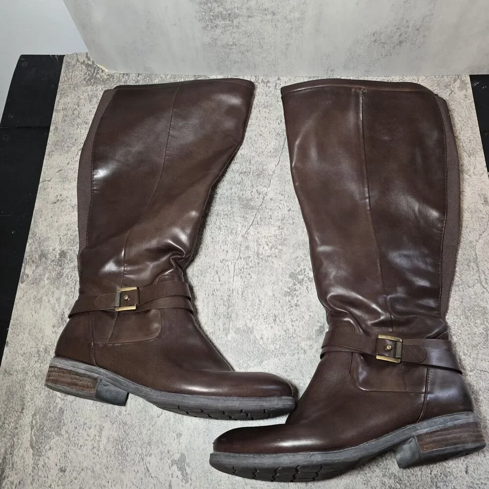Baretraps Autumn Riding Boots Yvonna - Dark Brown Size 8.5M